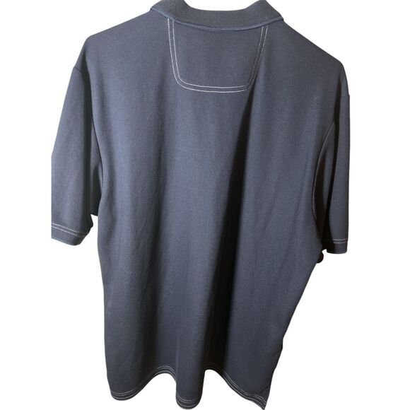 Tommy Bahama Dark Blue Short Sleeve size Lg‎ - Picture 3 of 5